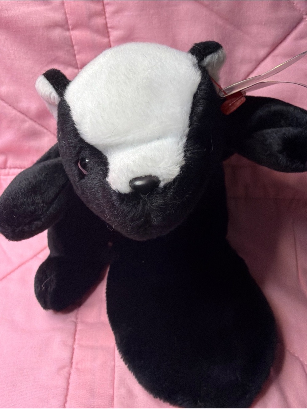 VTG Ty Beanie Babies Stinky The Skunk Plush Toy